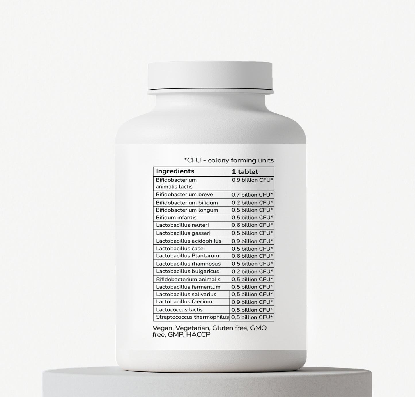 Probiotic Complex 10 Billion CFU - 18 strains Probiotics complex